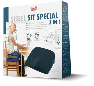 Ортопедическая подушка Sissel Sit Special 2 в 1 для сиденья купить в OrtoMir24