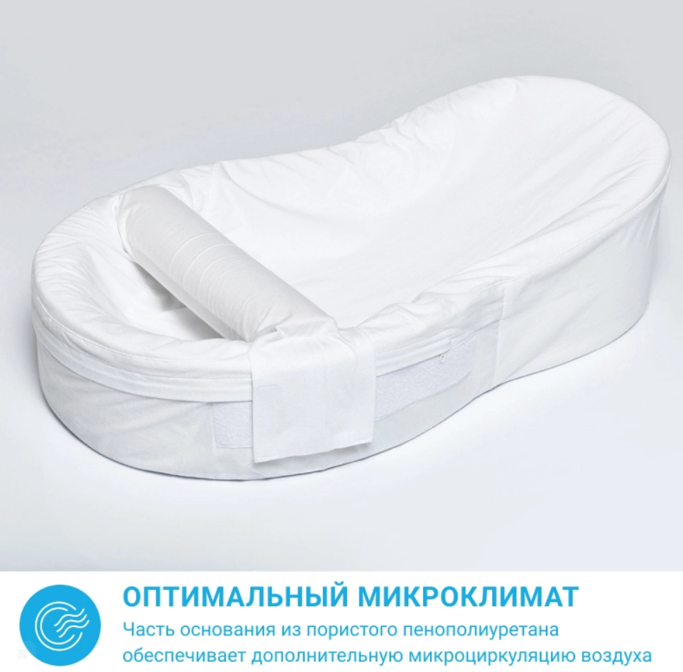 Подушка анатомической формы Cocoon (Кокон) П42 бирюзовая Трелакс купить в OrtoMir24
